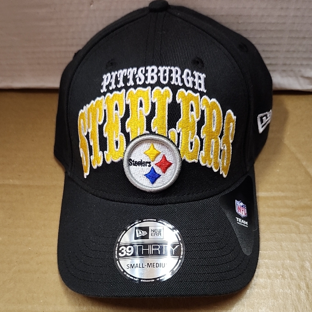 New Era Pittsburgh Steelers Black and Gold Cap